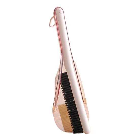 Mattress Lifter Bed Cleaning Brush Multi-functional Ergonomic Handle Mattress Riser Wedge Bed розовый