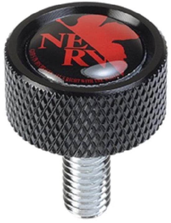 

Thrice Upon a Time NERV Automobile License Plate Bolt 2 BLACK KYO-EI (Kyoei Industry) Evangelion 3.0+1.0 Ver. (EVAPBK)