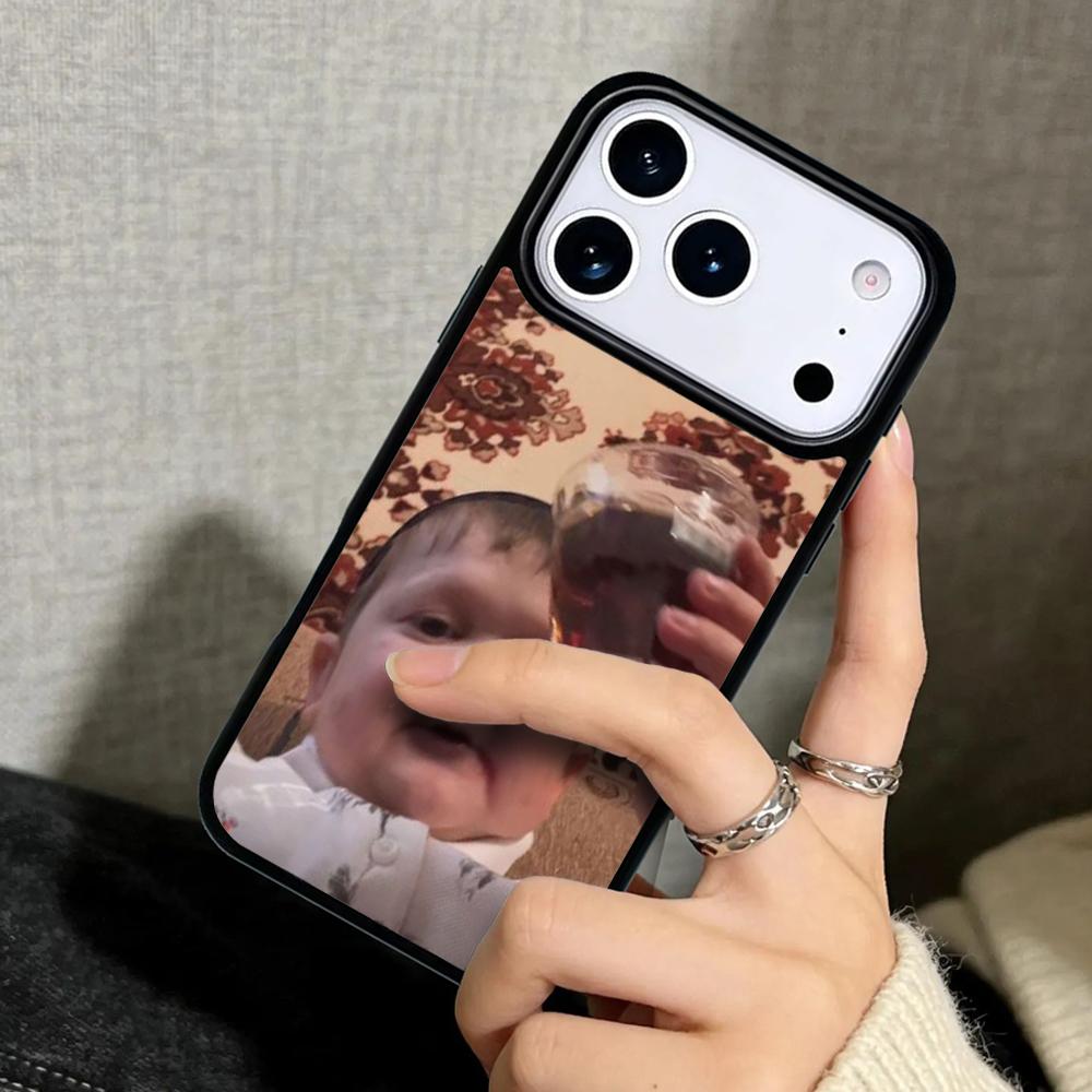 Hülle Case für iPhone 17 Air 16 Pro Max 15 Plus 11 13 Mini 14 12 Rückseite Handyhülle Niedlich Lustig Hasbulla 18