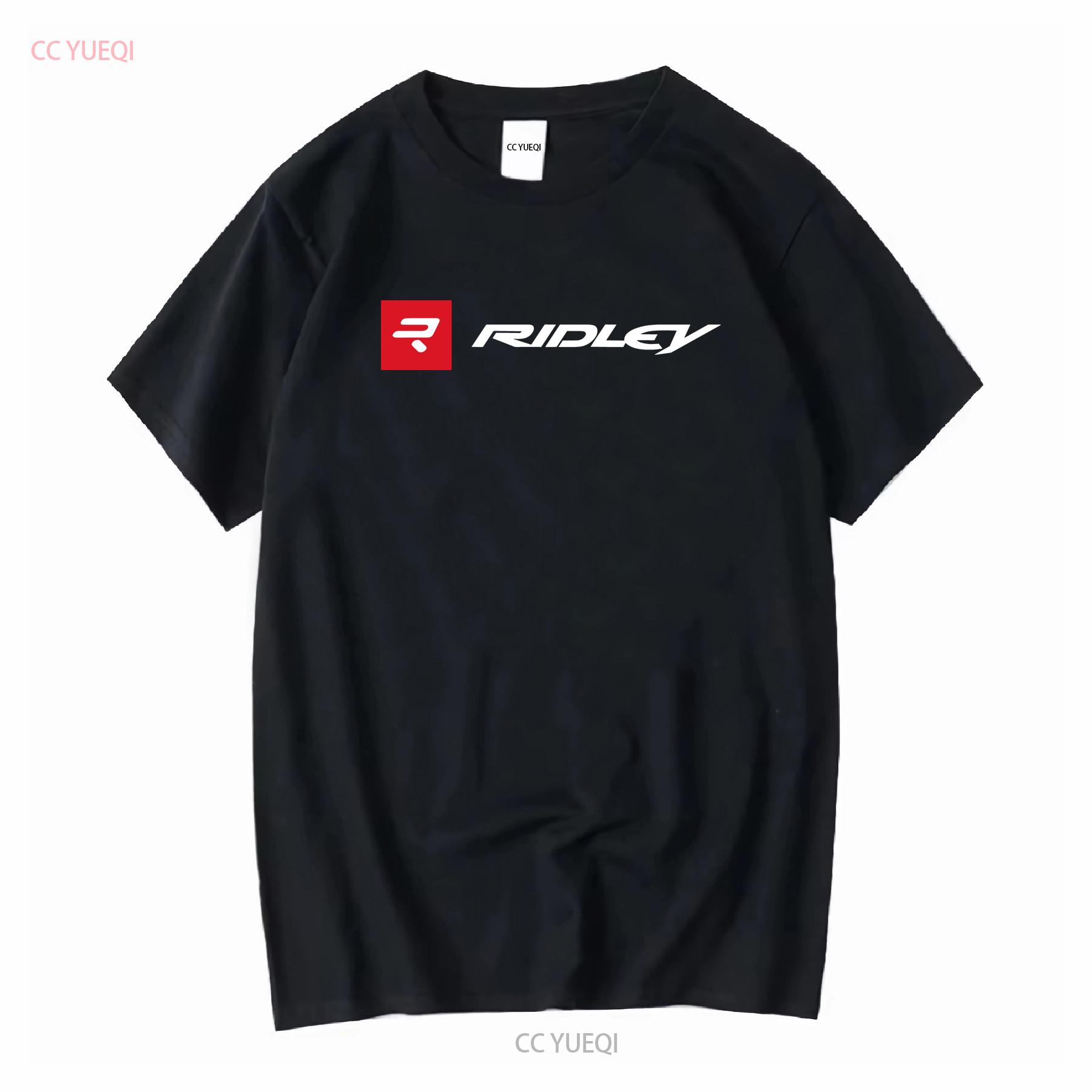 

New T Shirt Ridley Bicycles Bike Logo Black Size S 5XL long or short sleeves vintage Washed fashion Comfortable graphic 4XL