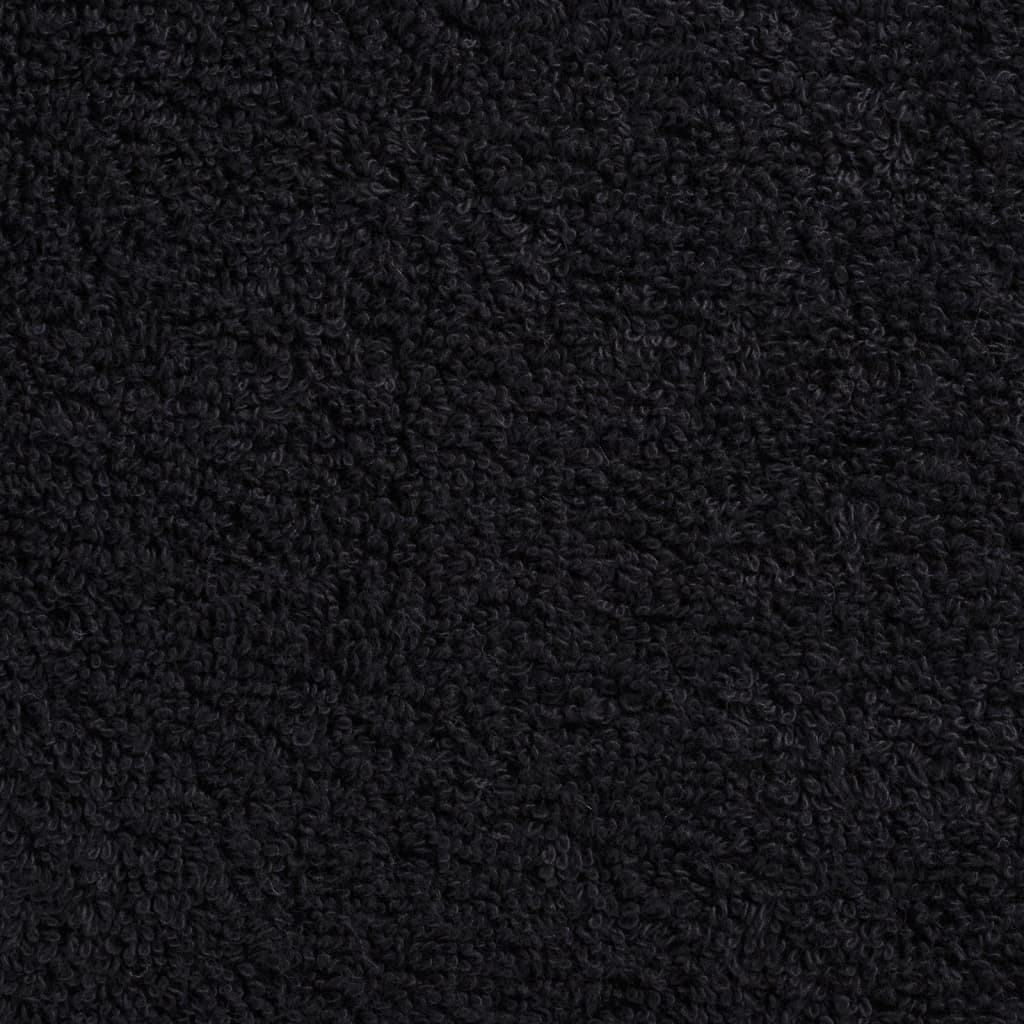 Ręczniki Premium Solund, 2 Szt., Czarne, 80X200 Cm, 600 G/Cm²