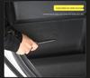 Buick E5 Door Kick Mats: Carbon Fiber Passenger Seat Protection Stickers.