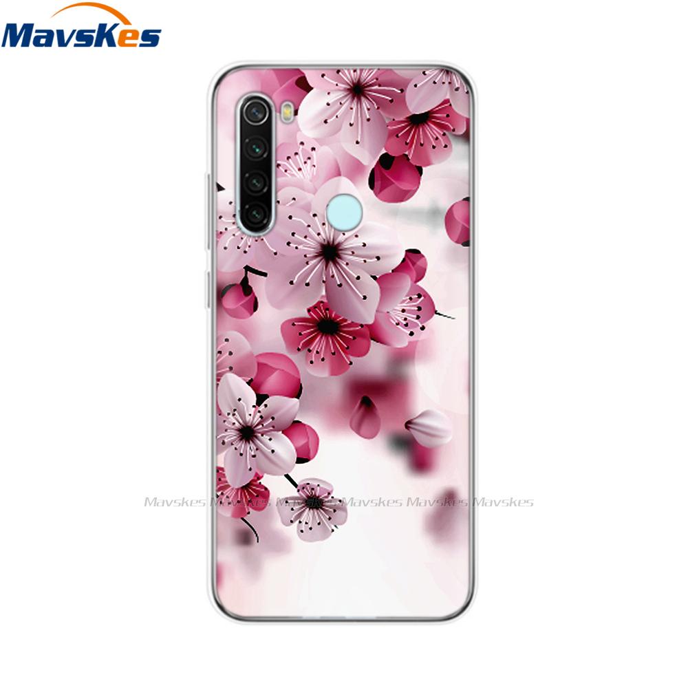Phone Case for Xiaomi Redmi Note 8T Case 6.3" Silicon Soft TPU Back Cover for Redmi Note 8 8T Note8 Pro Case Protect Shell Coque