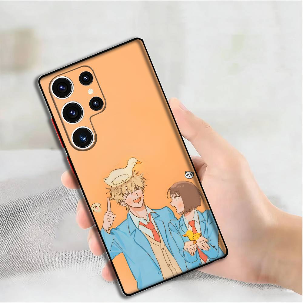 Anime K-Kai U-Uka Handy Silikonhülle für Samsung S24 22 20 23 21 20 Ultra Plus Lite 5G Druckabdeckung