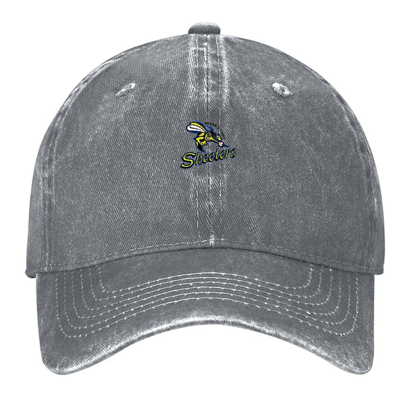 New Sugar Land Skeeters logo Baseball Cap fun hats Bobble Hat Luxury Unisex Hat derby hat Baseball For Unisex Womens