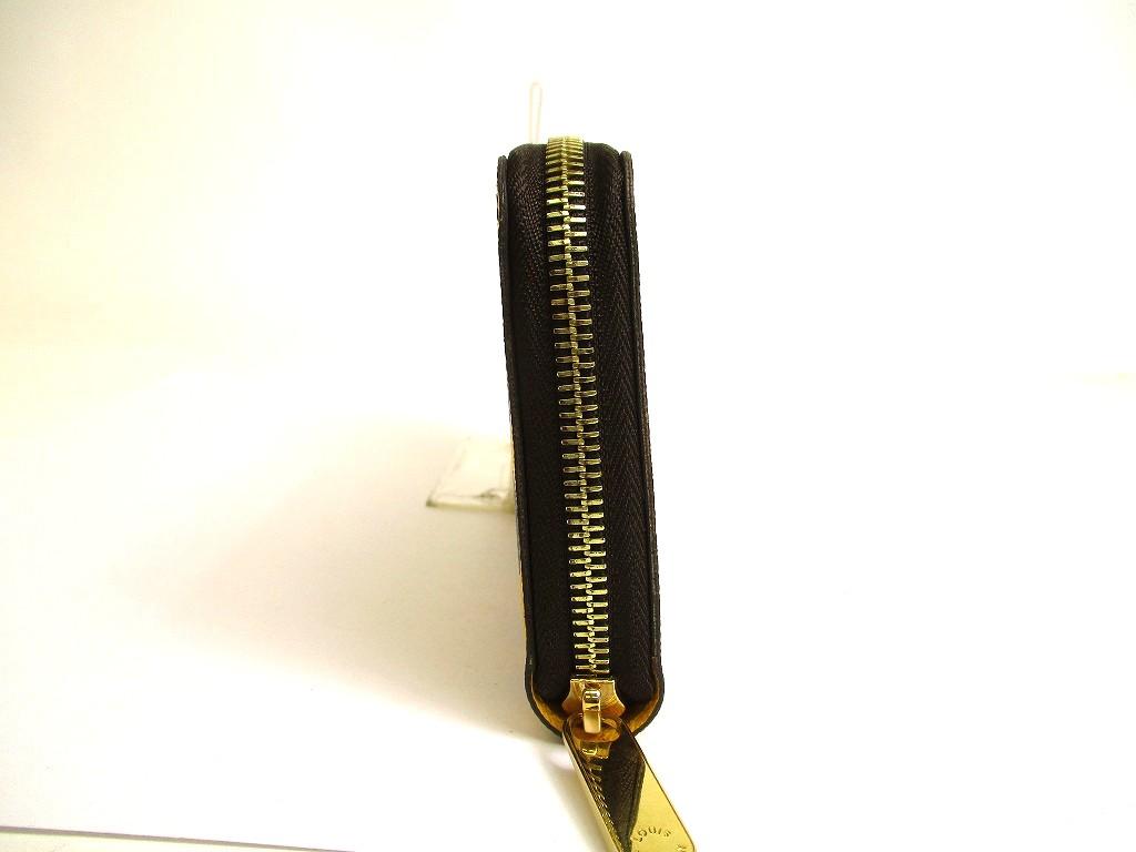 Authentisches LOUIS VUITTON Monogramm Gelbes Leder Kusama Yayoi Punkte Zippy Geldbörse #b048 Geöffnete Schachtel