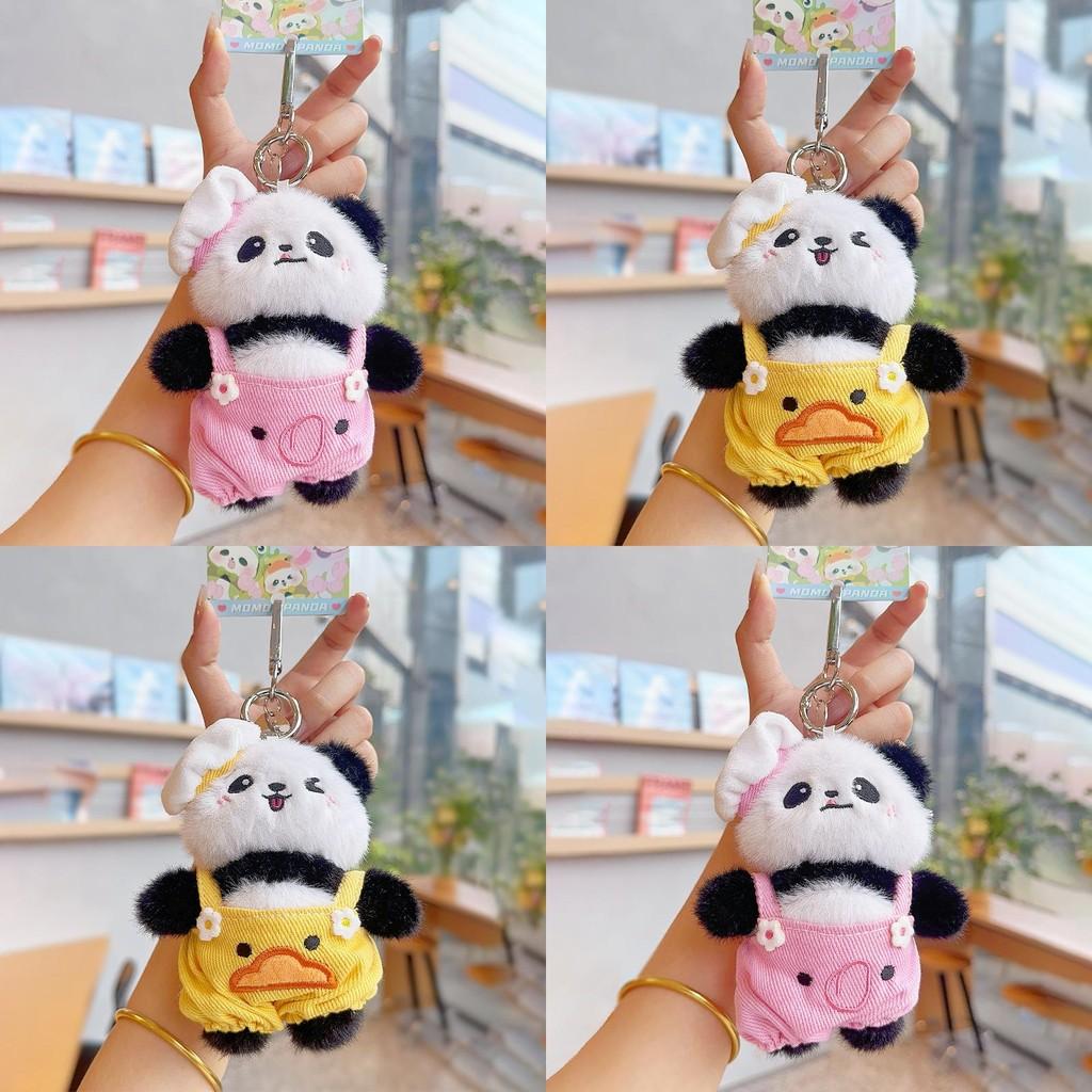 Chef Panda Plush Keychain With Cartoon Design For Kids And Gift Giving