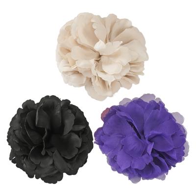 Stylish Fabric Flower Brooch Accessory Graceful Fabric Flower Lapel Decoration Dainty Brooch Pin for Anniversary Gifts