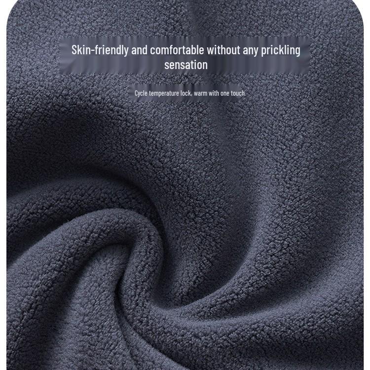 Zimowy szalik z podszewką z polaru: Unisexowy wiatroodporny komin na szyję do jazdy na rowerze