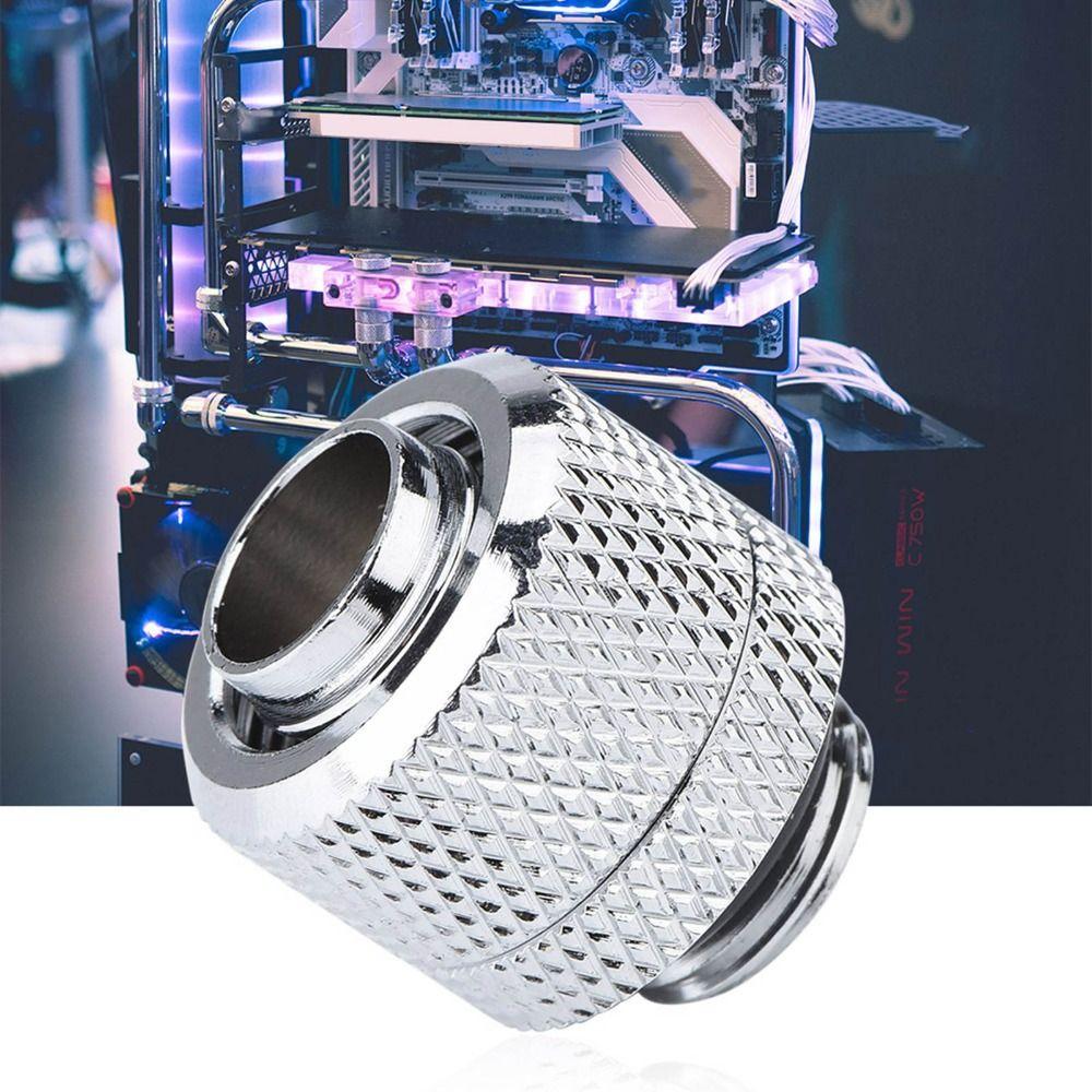 2PCS Two Touch Design Water Cooling Fitting Tighten O-Ring Compression Fitting PC Water Cooling