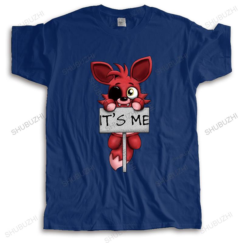New T Shirt Black Tops for Men Hot Sale Summer Casual Tshirt Plush Foxy Polyester Its Me Unisex Teeshirt Loose Tops