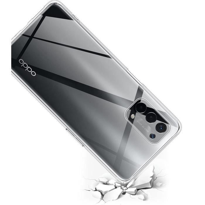 Case for Oppo A74 5G - Phonillico - Silicone Gel TPU - Transparent - Flexible - Ultra Thin