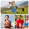Foldable Silicone Running Water Bottle - Lightweight & Portable Hydration Gear for Marathon Runners