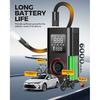 Tire Inflator Portable Air Compressor with Type-C Charging, Digital Pressure Gauge, LED Light, Smart Air Pump for Car, Motorcycle, Bike, Ball