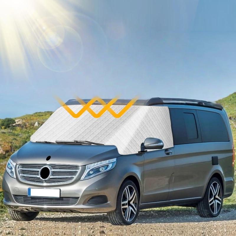 RV Windshield Cover for Mercedes-Benz Vito W447 2014-2024 Windshield Cover for Ice and Snow RV Front Window Sunshade UV Block 5