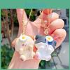 Resin Keyring Cartoon Featuring Magnetic Panda Raccoon Characters Teens Kids