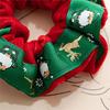 Moeruruya Cute Christmas Hair Hair Elegant Hair Set of Christmas Scrunchies for Ties, Ornaments, Accessories, 4, Women, #2
