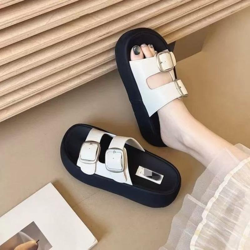 

High-heel Shoes, Heightening Shoes, Women s New Style Hollow-out Trendy Flip-flops 40 бежевий