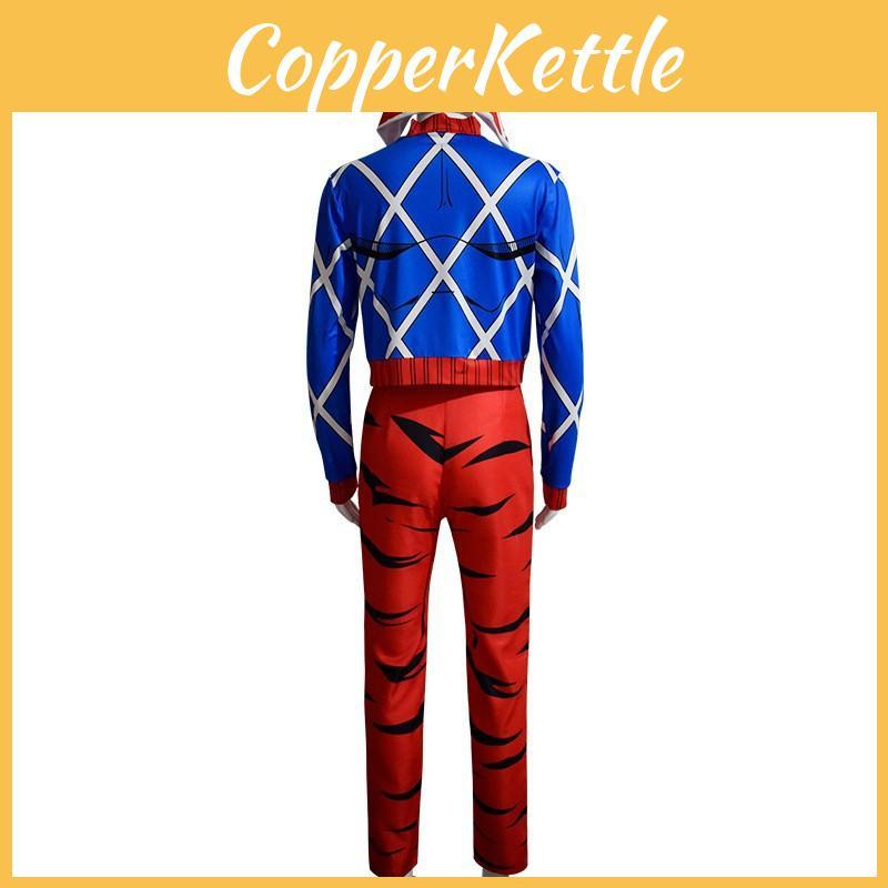 Jojos Bizarre Adventure Cosplay Costume Durable Polyester Anime Enthusiasts