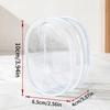 Portable Mini Clear Zipper Storage Bag Keychain Cartoon Doll  Mystery Box Organizer for Earphones Chargers for Christmas