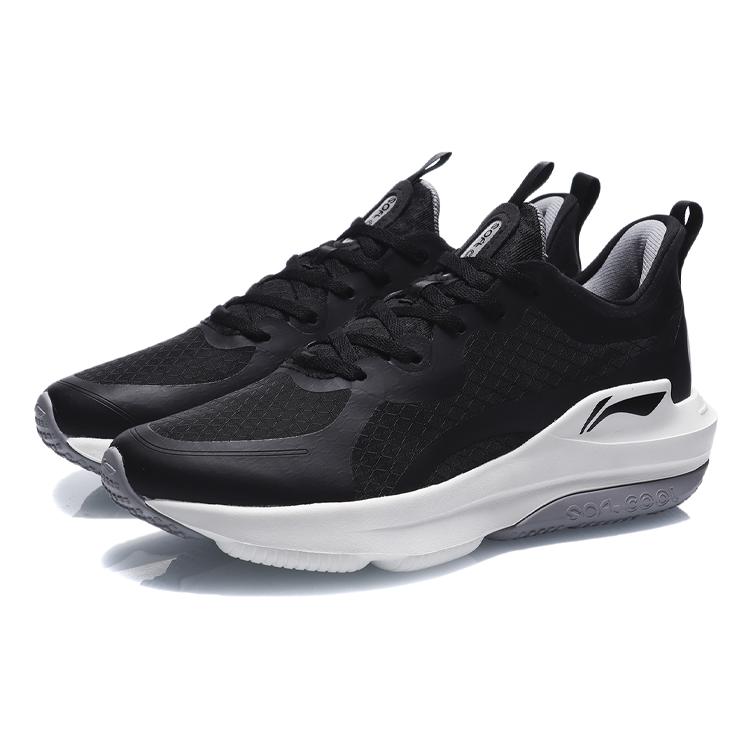 Li Ning Casual Shoes Women's Low Top Black/White ARHR048-1