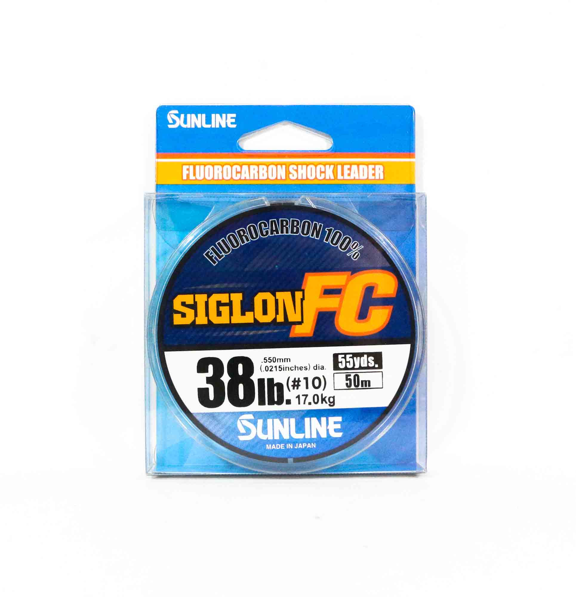 

Sunline Fluorocarbon Leader Siglon FC 100% 50 м 38 фунтов Диаметр 0,55 мм (8388)