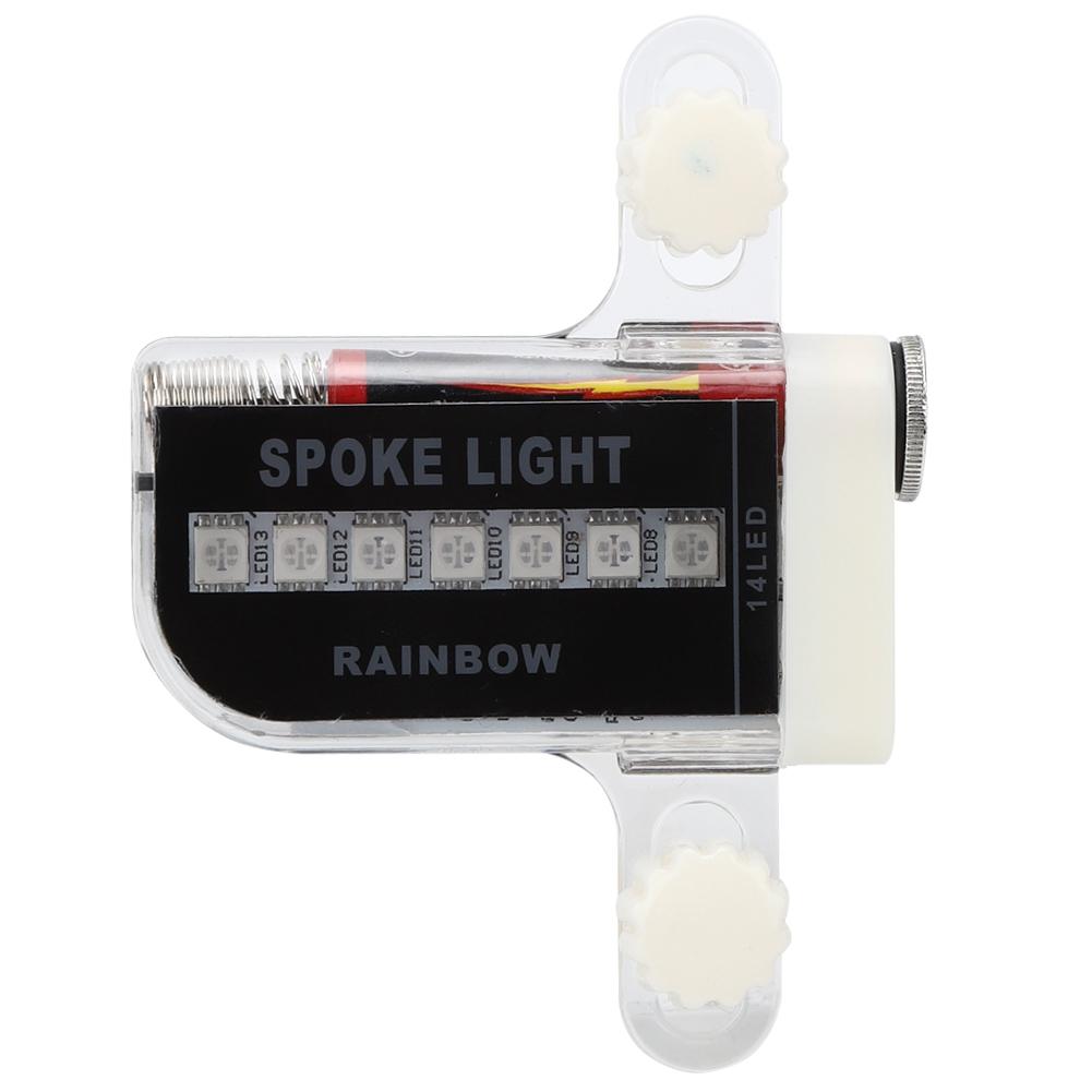 

14LED 30 Patterns Bike Spoke Light Manual Switch Bicycle Cycling Accessory