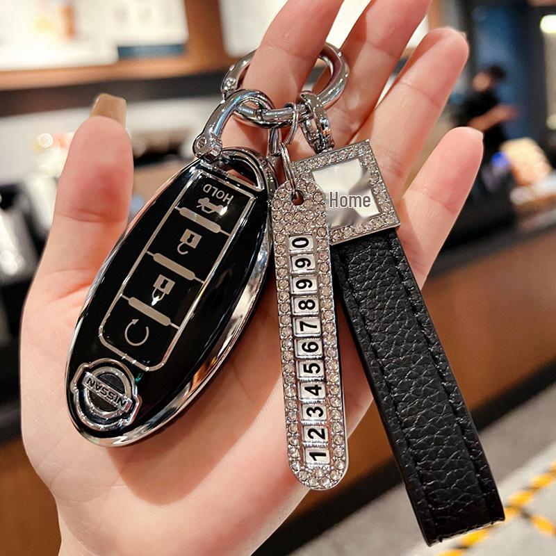 TPU Key Cover for Nissan: Qashqai, Teana, Sylphy, Murano, Dongfeng, Tiida, Sunny.