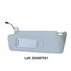 1PC Grey Interior Sun Visor Make Up Mirror for VW Golf 7 7.5 Passat B8 CC Jetta MK7 A7 Skoda Octavia 3 5GG857551 5GG857552
