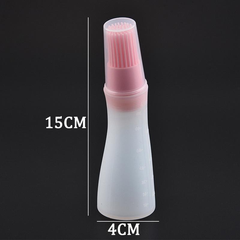 Kitchen Silicone Oil Brush Bottle Cake Butter Bread Pastry Brush BBQ Utensil Safety Basting Brush Kitchen Cooking Baking Brush