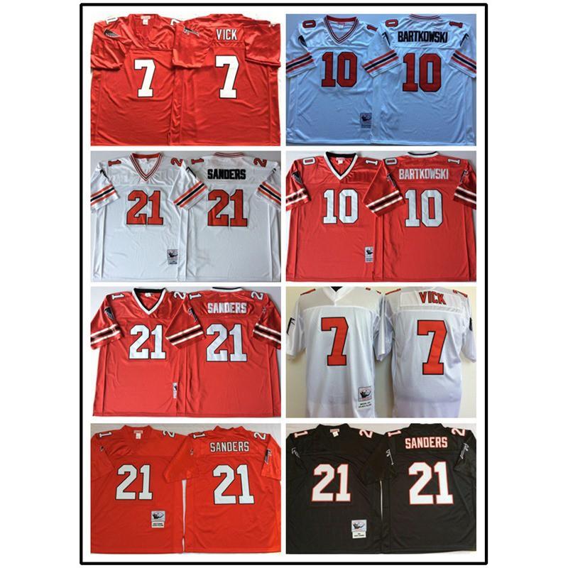 Rugby Jersey Atlanta Falcons Hall Of Fame 21 MN Retro Legend Limited Edition Unisex Cotton Blend