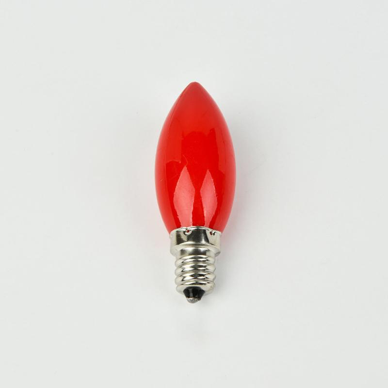 1Pc Led Altar Bulb E12/E14 Red Candle Buddha Lamp Temple Decorative Lamp