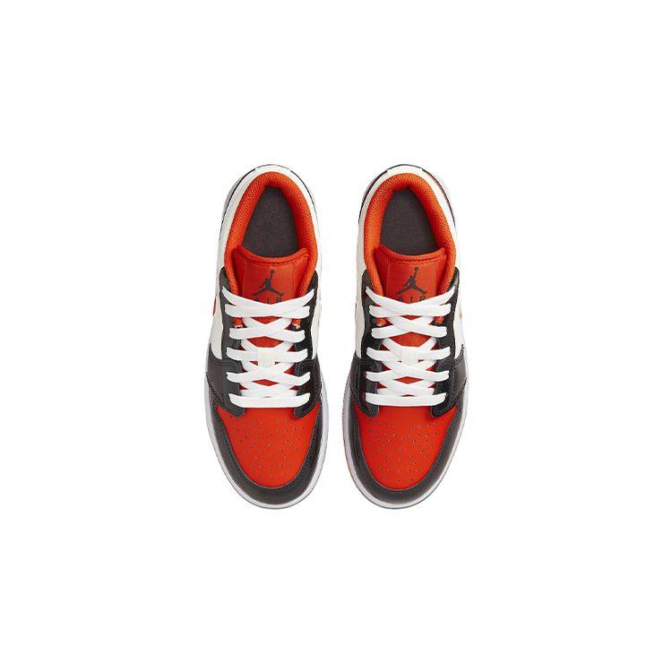 Air Jordan 1 Low SE GS Halloween Dziecięce Trampki Pomarańczowe Team-Pomarańczowe Czarne DV1335-800