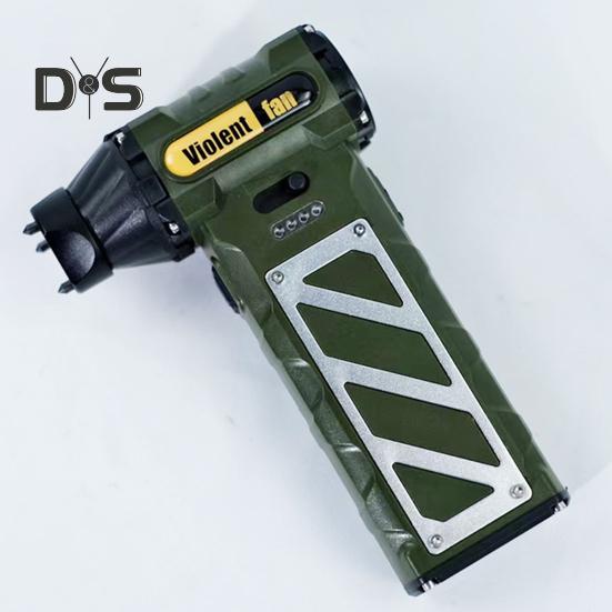 Elektryczny wentylator chłodzący do odkurzacza, mocny silnik bezszczotkowy, zmienna regulacja prędkości, kompaktowa konstrukcja, przenośny wentylator ręczny