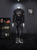 European Station 2025 Autumn/Winter Men's Wool Semi-High Neck Embroidered Sweater - Light Luxury Casual Trend