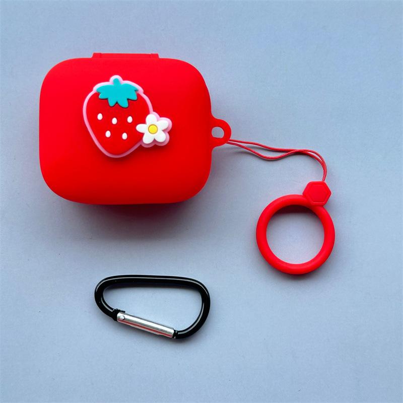 Applicable Realme Buds Air8 Wireless Bluetooth Headset Case 1Pro Fruit Soft Case