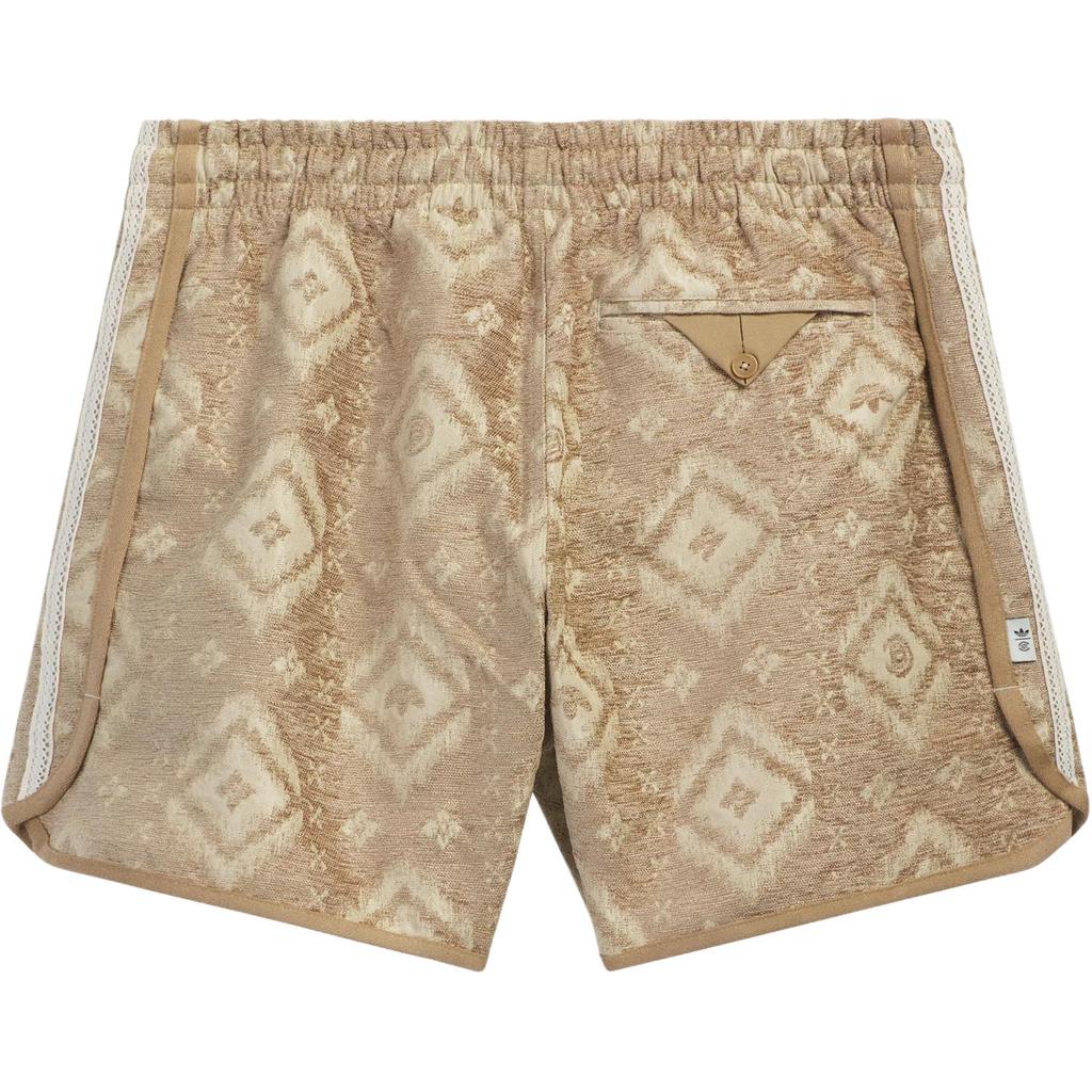 adidas AOP X CLOT Shorts By EDC Warm Sandstone Unisex Bottoms Tan KE7068