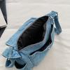 Denim Crossbody Bag for Women – Minimalist Shoulder Bag with Adjustable Strap – Perfect for Casual & Streetwear Styles