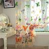 Rod Pocket New Beautiful Window Curtain Large Butterfly Print Screens