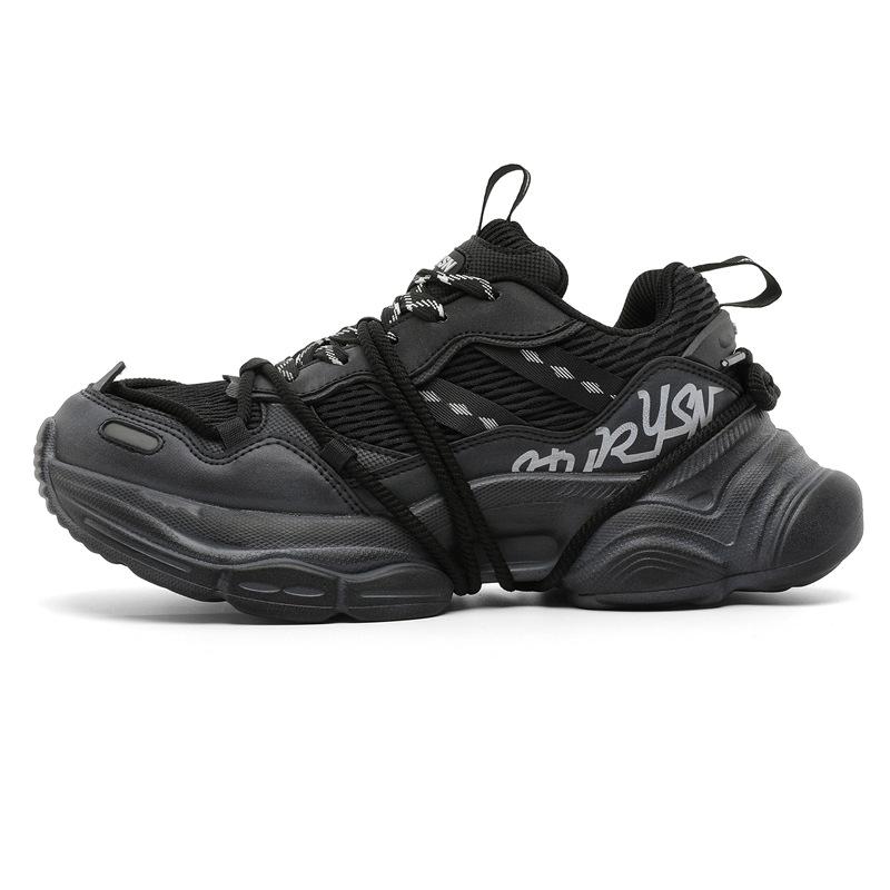 

Пара кроссовок-пап новых летних дышащих сетчатых Париж старые с толстой подошвой увеличивающие рост повседневные спортивные туфли 44