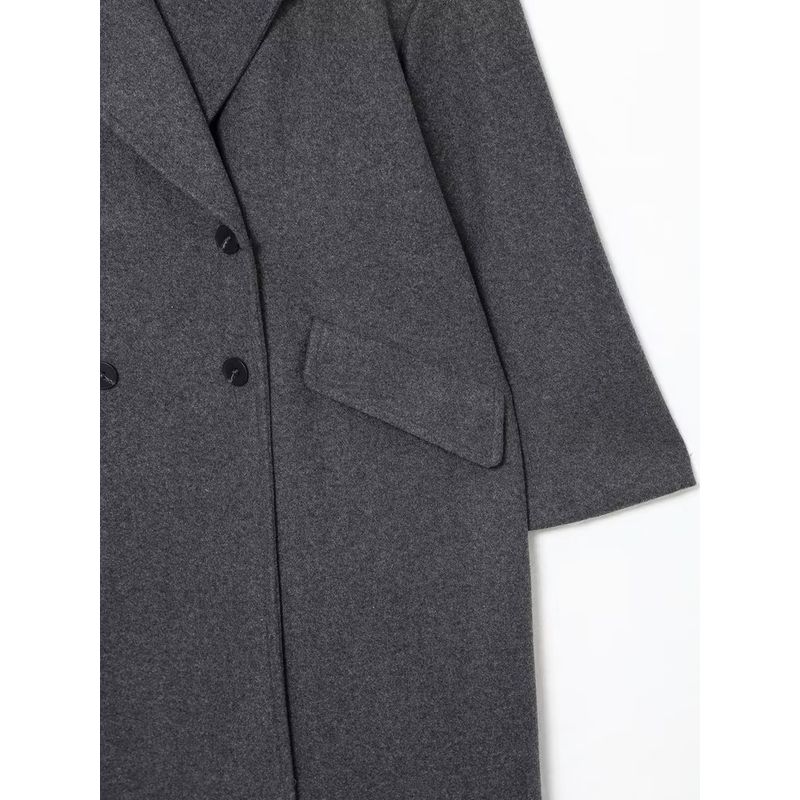 Kaslead Women's Clothing Loose Unisex Style Coat Overcoat