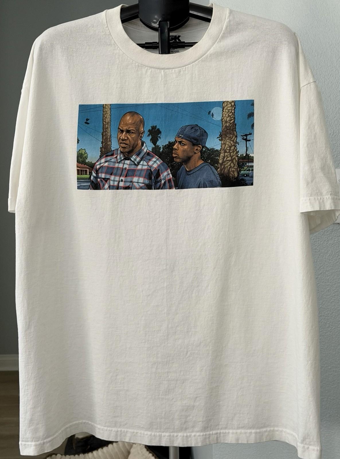 DGK Deebo & Smokey White Short Sleeve T-Shirt Size XXL Unisex T-Shirt XXL
