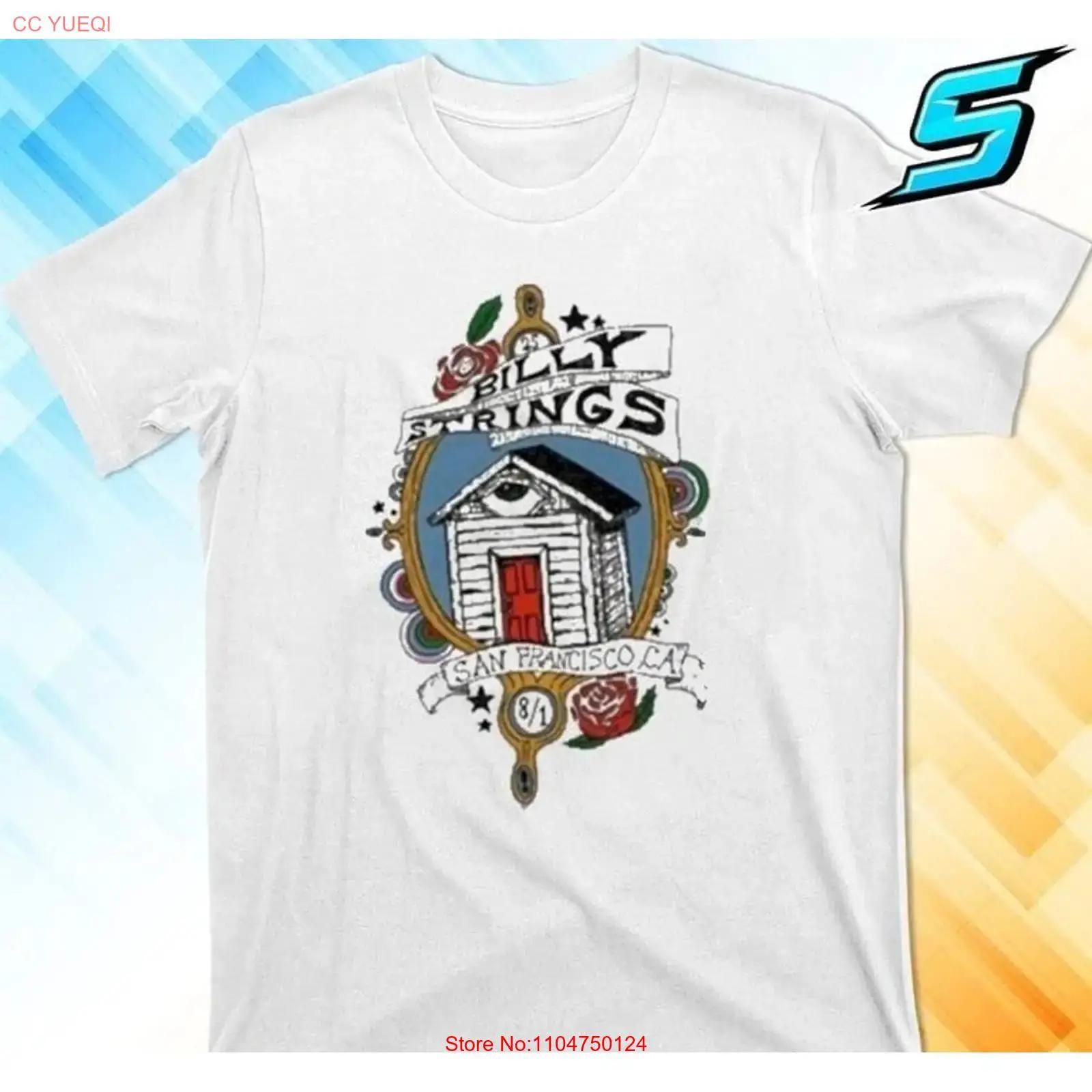 

Billy Strings Golden Gate Park In San Francisco 2025 T Shirt vintage Washed Top For Everyday Wear homme Versatile Soft S разноцветный