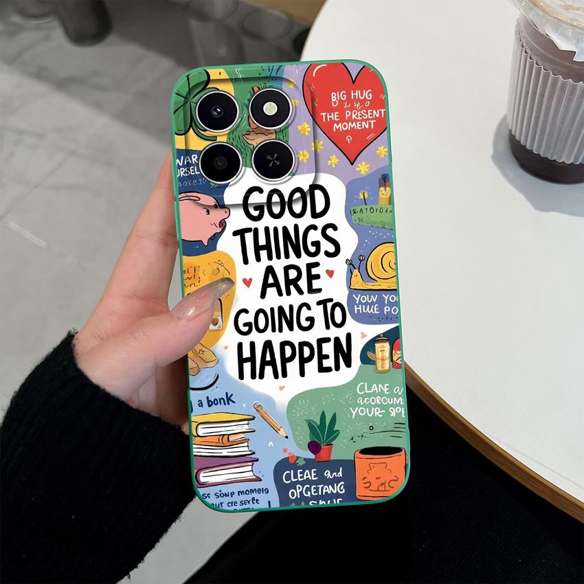 For Honor X6c X6d X5a X5c X6a X7a X8d X9d X8c X7 X8 X6 Phone Case Pretty Flowers Patterns Lightweight Soft Silicone Cover For Honor Protective Housing