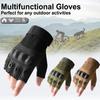 Half Finger Cycling Gloves Outdoor Tactical Gloves Riding Gloves Mtb Men Woman Biker Shooting Gym Gloves Mountaineering Gloves