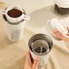380ml/500ml Coffee Mug 304 Stainless Steel Direct Drinking Water Bottle Leakproof Hot and Cold Thermal Kettle for Travel Sports
