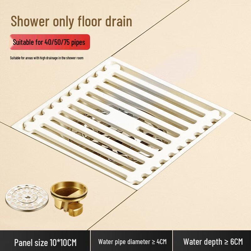 Long Strip Bathroom Floor Drain