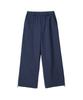 Uallong Essential Twill String Banding Wide Pants- Navy