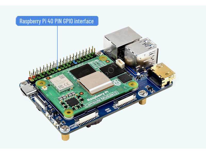 Raspberry Pi CM5 Compute Module 5 IO Base A Board