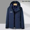 Unisex Windproof Jacket: 3-in-1 Down Cotton Outdoor Fishing Coat